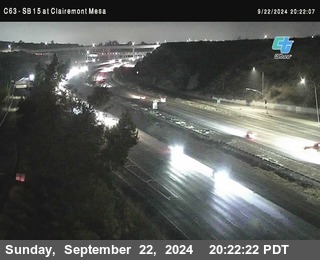 SB 15 at Clairemont Mesa Blvd