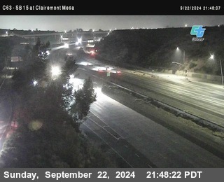 SB 15 at Clairemont Mesa Blvd