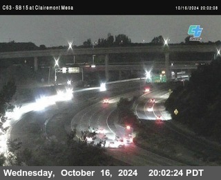 SB 15 at Clairemont Mesa Blvd