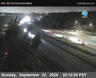 SB 15 at Clairemont Mesa Blvd