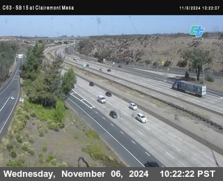 SB 15 at Clairemont Mesa Blvd