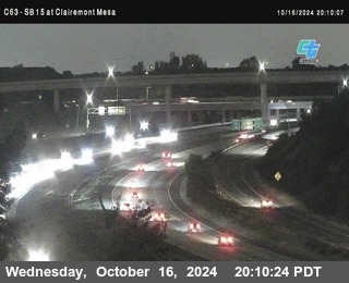 SB 15 at Clairemont Mesa Blvd