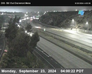 SB 15 at Clairemont Mesa Blvd