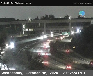 SB 15 at Clairemont Mesa Blvd