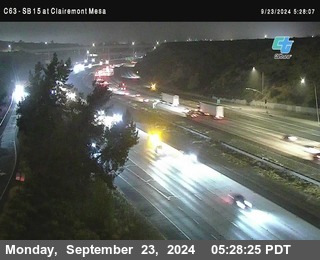 SB 15 at Clairemont Mesa Blvd