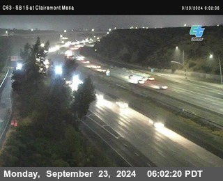 SB 15 at Clairemont Mesa Blvd