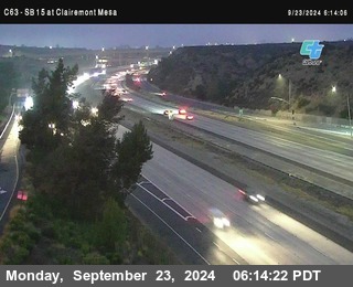 SB 15 at Clairemont Mesa Blvd