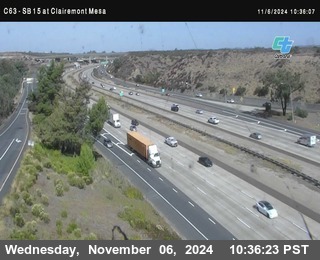 SB 15 at Clairemont Mesa Blvd