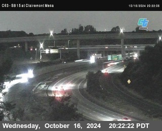 SB 15 at Clairemont Mesa Blvd