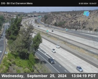 SB 15 at Clairemont Mesa Blvd