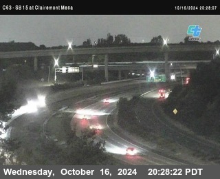 SB 15 at Clairemont Mesa Blvd