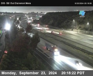 SB 15 at Clairemont Mesa Blvd