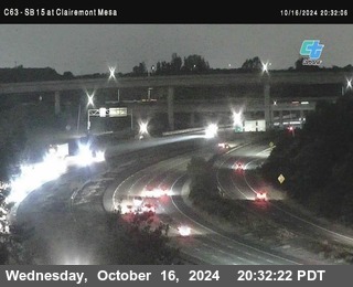 SB 15 at Clairemont Mesa Blvd