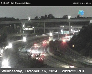 SB 15 at Clairemont Mesa Blvd