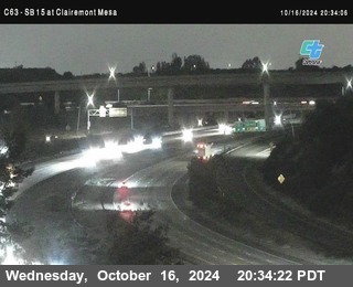 SB 15 at Clairemont Mesa Blvd