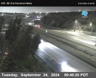 SB 15 at Clairemont Mesa Blvd