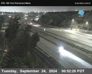 SB 15 at Clairemont Mesa Blvd