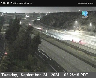 SB 15 at Clairemont Mesa Blvd