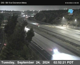 SB 15 at Clairemont Mesa Blvd