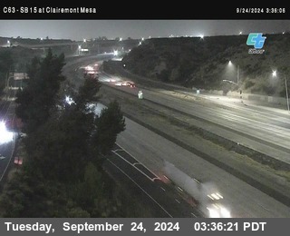 SB 15 at Clairemont Mesa Blvd