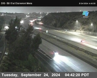 SB 15 at Clairemont Mesa Blvd