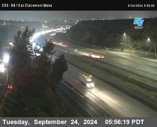 SB 15 at Clairemont Mesa Blvd