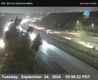 SB 15 at Clairemont Mesa Blvd