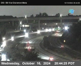 SB 15 at Clairemont Mesa Blvd