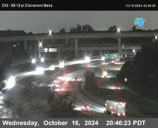 SB 15 at Clairemont Mesa Blvd