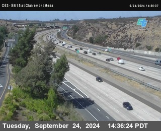 SB 15 at Clairemont Mesa Blvd