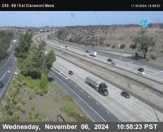 SB 15 at Clairemont Mesa Blvd