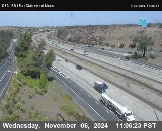 SB 15 at Clairemont Mesa Blvd