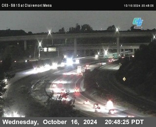 SB 15 at Clairemont Mesa Blvd