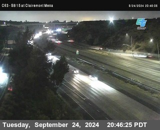 SB 15 at Clairemont Mesa Blvd