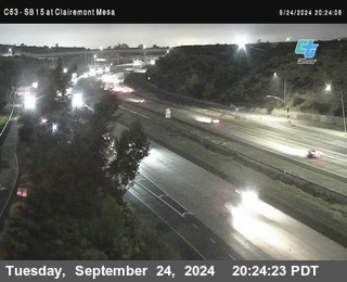 SB 15 at Clairemont Mesa Blvd