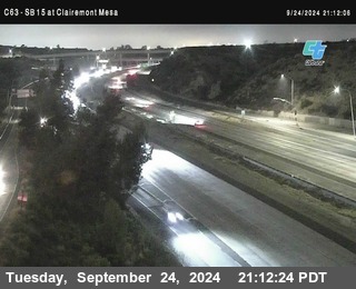 SB 15 at Clairemont Mesa Blvd