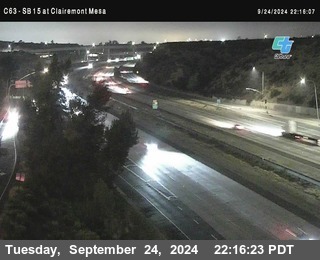 SB 15 at Clairemont Mesa Blvd