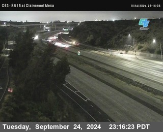 SB 15 at Clairemont Mesa Blvd