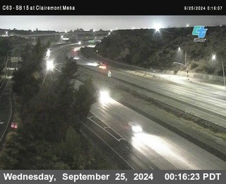 SB 15 at Clairemont Mesa Blvd