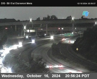 SB 15 at Clairemont Mesa Blvd