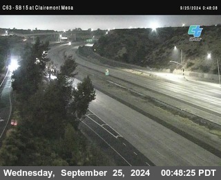 SB 15 at Clairemont Mesa Blvd