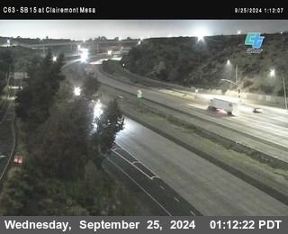 SB 15 at Clairemont Mesa Blvd