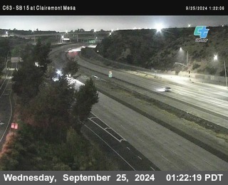 SB 15 at Clairemont Mesa Blvd