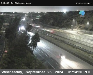 SB 15 at Clairemont Mesa Blvd