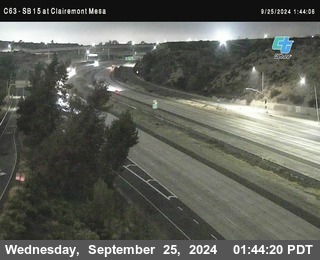 SB 15 at Clairemont Mesa Blvd