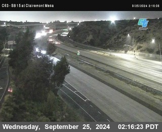 SB 15 at Clairemont Mesa Blvd