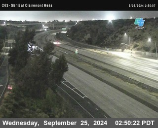 SB 15 at Clairemont Mesa Blvd