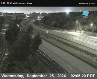 SB 15 at Clairemont Mesa Blvd