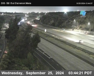 SB 15 at Clairemont Mesa Blvd