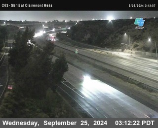 SB 15 at Clairemont Mesa Blvd